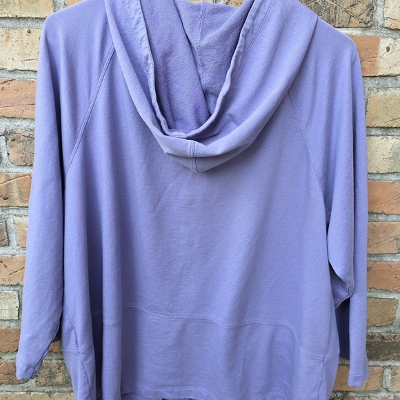 Chico's Lavender Hooded Utility Jacket - Picture 6 of 11